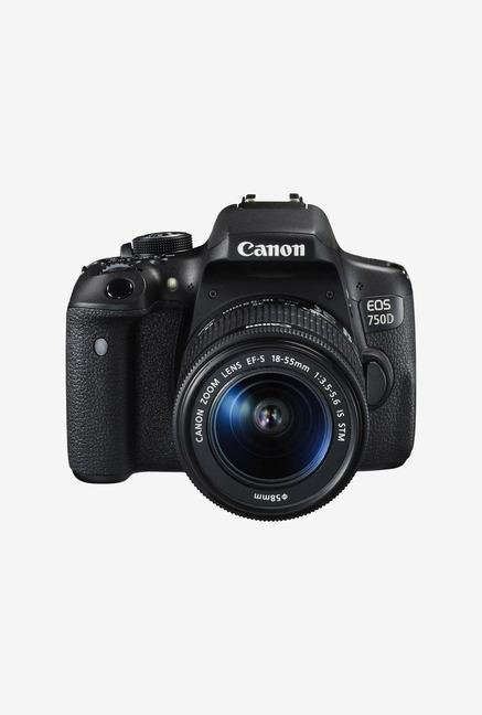 Buy Canon EOS 750D with (EF-S18-55mm IS STM Lens) DSLR Camera (Black)