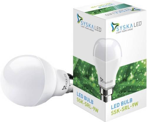 Buy Syska Led Lights 9 W B22 LED Bulb (White)