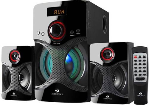 Buy Zebronics BT3440 RUCF Bluetooth Home Audio Speaker (Black, 2.1 Channel)