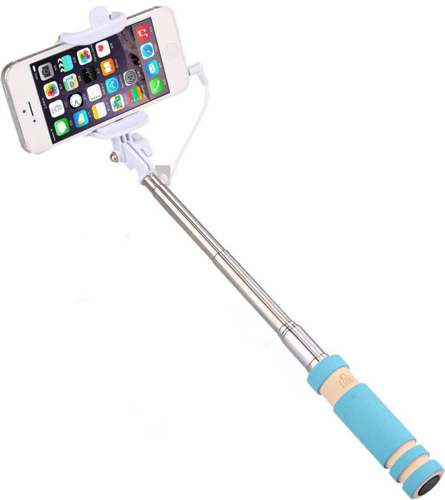 Buy Voltaa #SELFY Cable Selfie Stick (Blue)