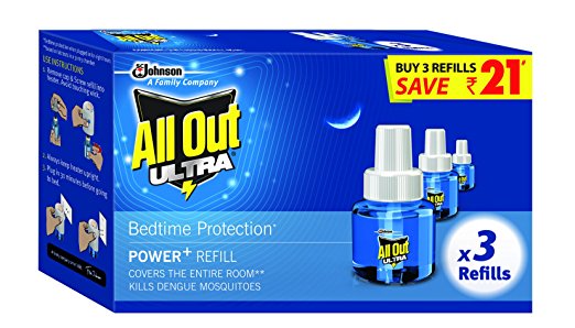 Buy All Out Ultra Triple Refill (45ml*3 Pieces, Clear)