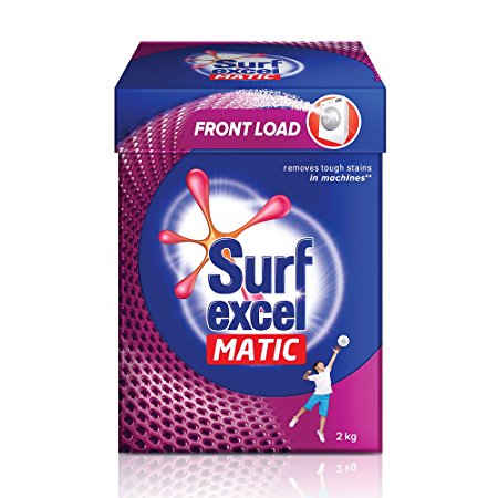 Buy Surf Excel Matic Front Load Detergent Powder, 2 kg