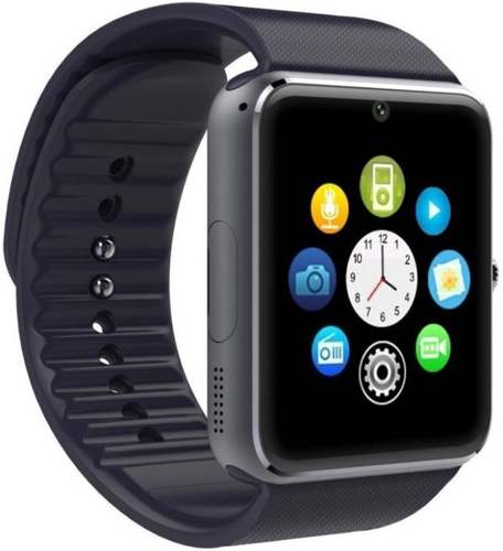 Buy Bingo T50 Black Smartwatch (Black Strap Regular)