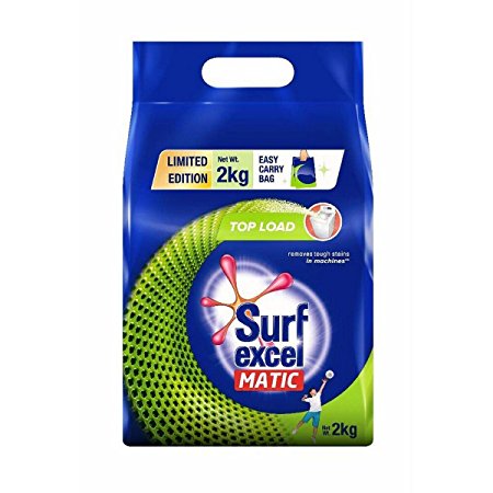 Buy Surf Excel Matic Top Load Detergent Powder - 2 kg bag