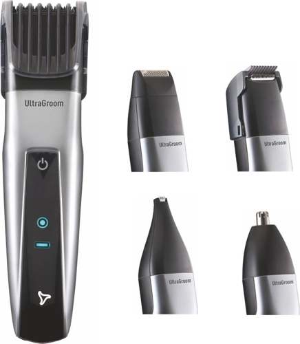 Buy Syska HT3052K Corded & Cordless Trimmer for Men - 50 minutes run time (Black, Silver)