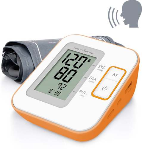 Buy Health Sense Heart-Mate Classic BP-100 (Talking) Upper Arm Digital Bp Monitor (White, Orange)
