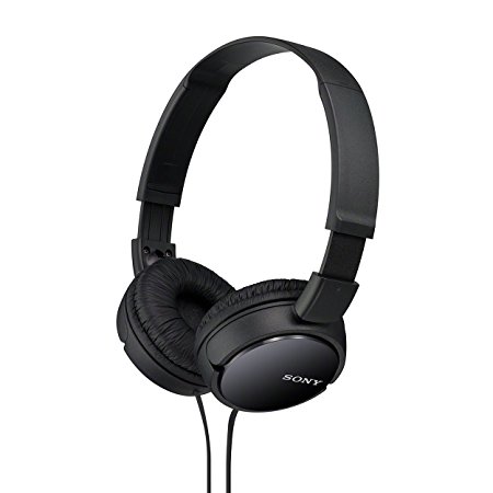 Buy Sony MDR-ZX110 On-Ear Stereo Headphones (Black)