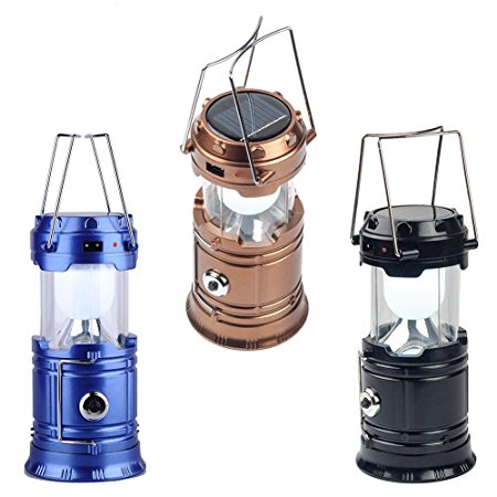 Buy LED Solar Emergency Light Bulb (Lantern) - Travel Camping Lantern - Assorted Colours