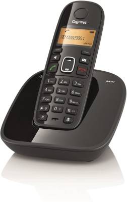 Buy Gigaset A490 Cordless Landline Phone (Black)