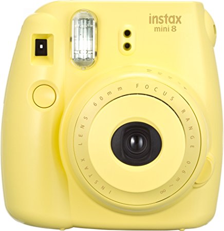 Buy Fujifilm Instax Mini 8 Instant Film Camera (Yellow)