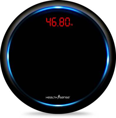 Buy Health Sense Blue-Orbit PS 139 Personal Weighing Scale (Black)