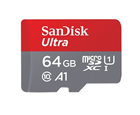 Buy SanDisk 64GB Class 10 microSDXC Memory Card with Adapter (SDSQUAR-064G-GN6MA)