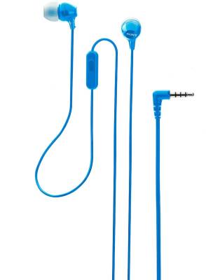 Buy Sony MDR-EX14AP Headset with Mic (Blue, In the Ear)