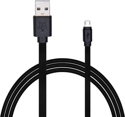 Buy Flipkart SmartBuy Flat Charge & Sync USB Cable (Black, 1 Mtr)