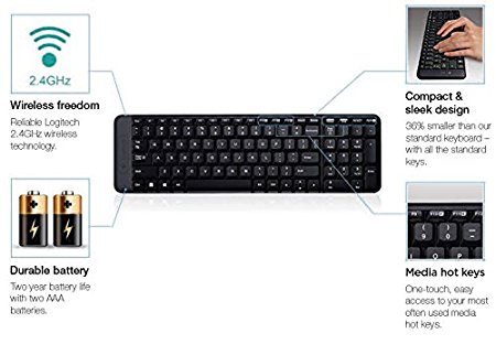 Buy Logitech MK215 Wireless Keyboard and Mouse Combo
