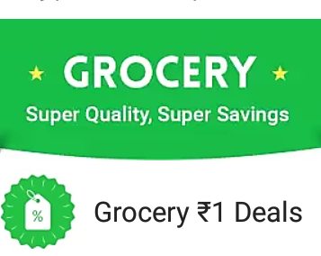 Flipkart Grocery Supermart offer - Oil, Dal & More just at Rs. 1