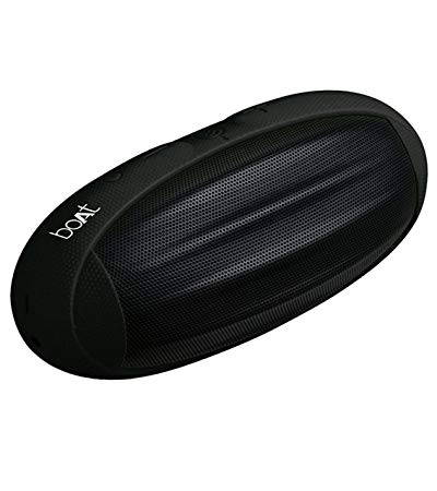 Buy boAt Rugby-BLK Wireless Portable Stereo Speaker (Black)