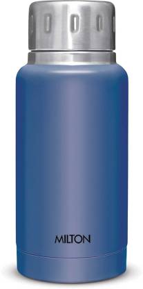 Buy MILTON Elfin-160 Thermosteel Hot & Cold Water Bottle 160 ml Bottle  (Pack of 1, Blue, Steel)