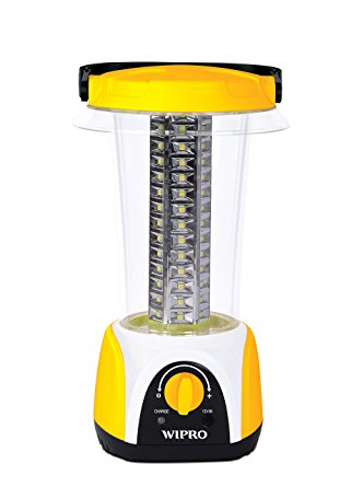 Buy Wipro Coral Rechargeable Emergency Light (Yellow)