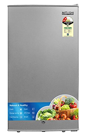 Buy Mitashi 87 L 2 star Direct-Cool Single-Door Refrigerator (MSD090RF100, Silver)