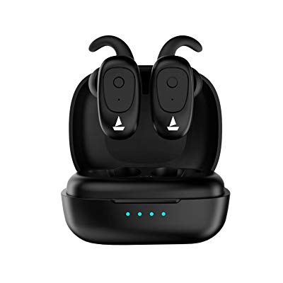 Buy boAt Airdopes 201 True Wireless Earbuds with BT v5.0, IPX 4 Sweat and Water Resistance, in-Built Mic with Voice Assistant (Active Black)