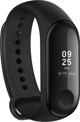 Buy Mi Band 3  (Black Strap, Size : Regular)