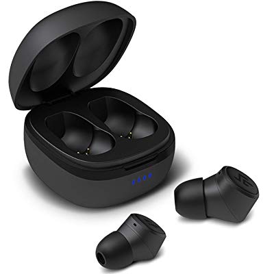 Buy CROSSBEATS Urban 2020 Latest True Wireless in-Ear Earbuds Earphones Headphones Bluetooth 5.0 in-Built Mic 3D Sound 12Hrs Auto Pairing Sports Headset Stereo Calls Deep Bass (Matte Black)
