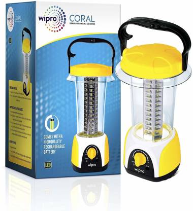 Buy Wipro E10004 Lantern Emergency Light  (Yellow)