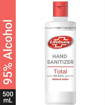 Buy Lifebuoy Total  Hand Sanitizer Bottle  (500 ml)
