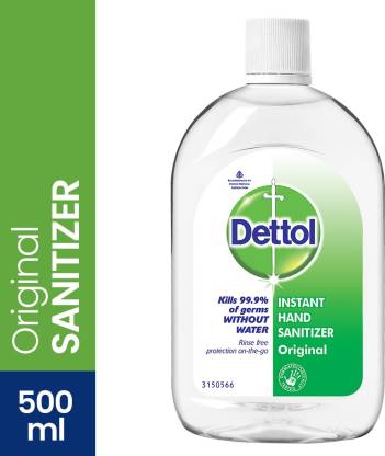 Buy Dettol Instant  Hand Sanitizer Bottle  (500 ml)