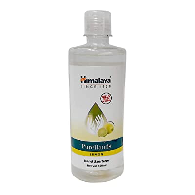 Buy Himalaya PureHands Hand Sanitizer (Lemon) - 500 ml