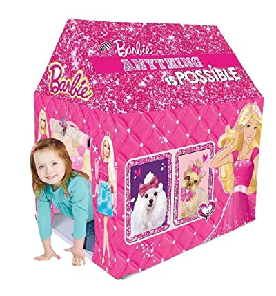 Buy Barbie Kids Play Tent House, Multicolor