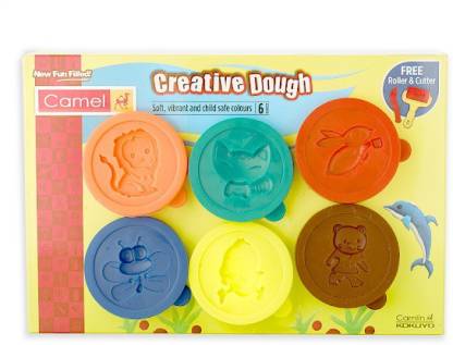 Buy Camel Creative Dough - 6 Shades (Multicolor)