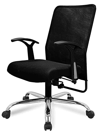 Buy SAVYA HOME APEX Chairs MARCOZY Star Base Medium Back Office Chair (Fulcrum)