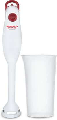 Buy Maharaja Whiteline HB-117 Turbomix+ 130 W Hand Blender  (Red, White)