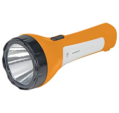 Buy Havells Pathfinder 30 3-Watt Rechargeable LED Torch (Yellow)