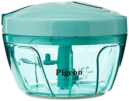Buy Pigeon by Stovekraft New Handy Mini Plastic Chopper with 3 Blades, Green