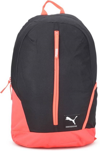 orange puma backpack